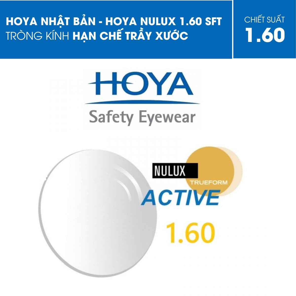 Tròng kính HOYA Nulux 1.60 SFT - Ảnh 4