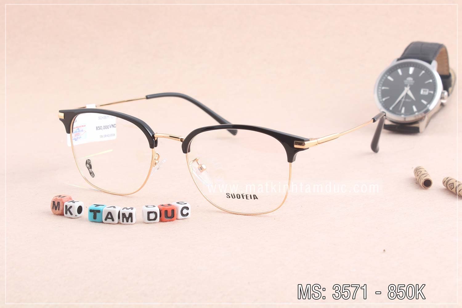 Gọng kính SUOFEIA 3571 - Ảnh 5