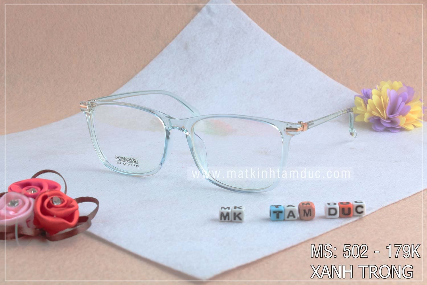 Gọng kính dẻo 502