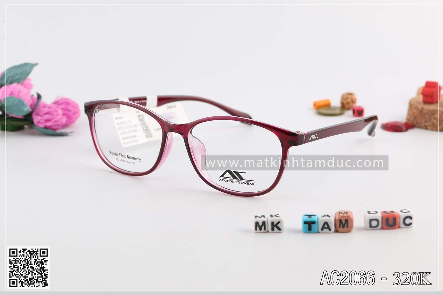 Gọng kính ACCEDE EYEWEAR AC2066 - Ảnh 5