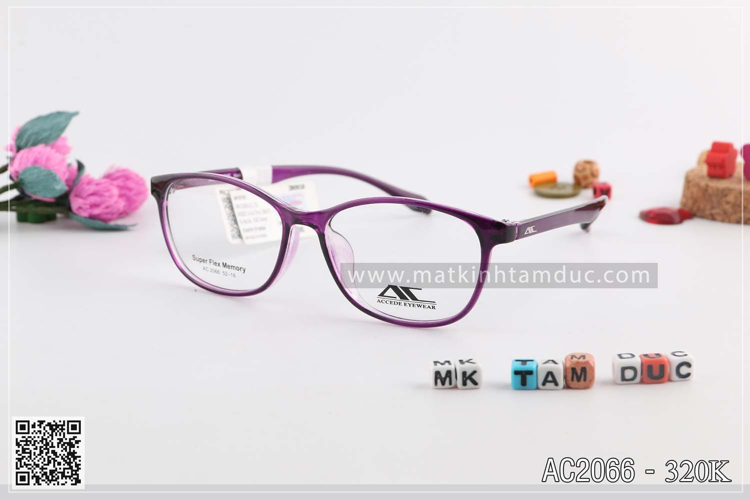 Gọng kính ACCEDE EYEWEAR AC2066 - Ảnh 3