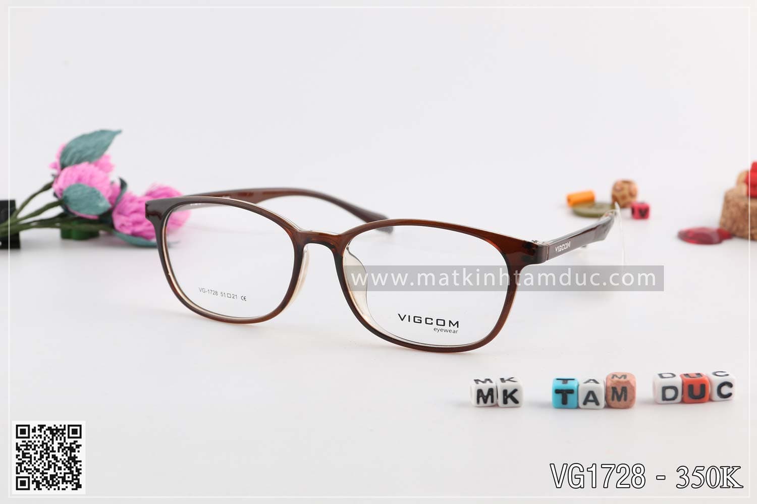 Gọng kính VIGCOM 1728 - Ảnh 6