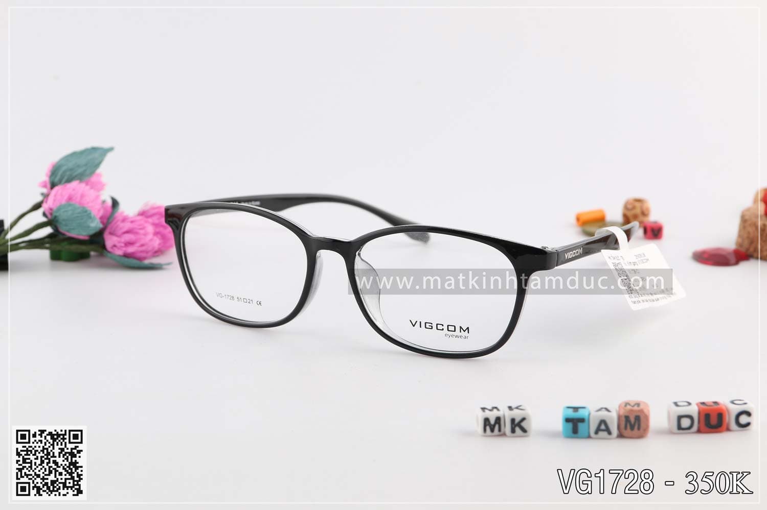 Gọng kính VIGCOM 1728 - Ảnh 4
