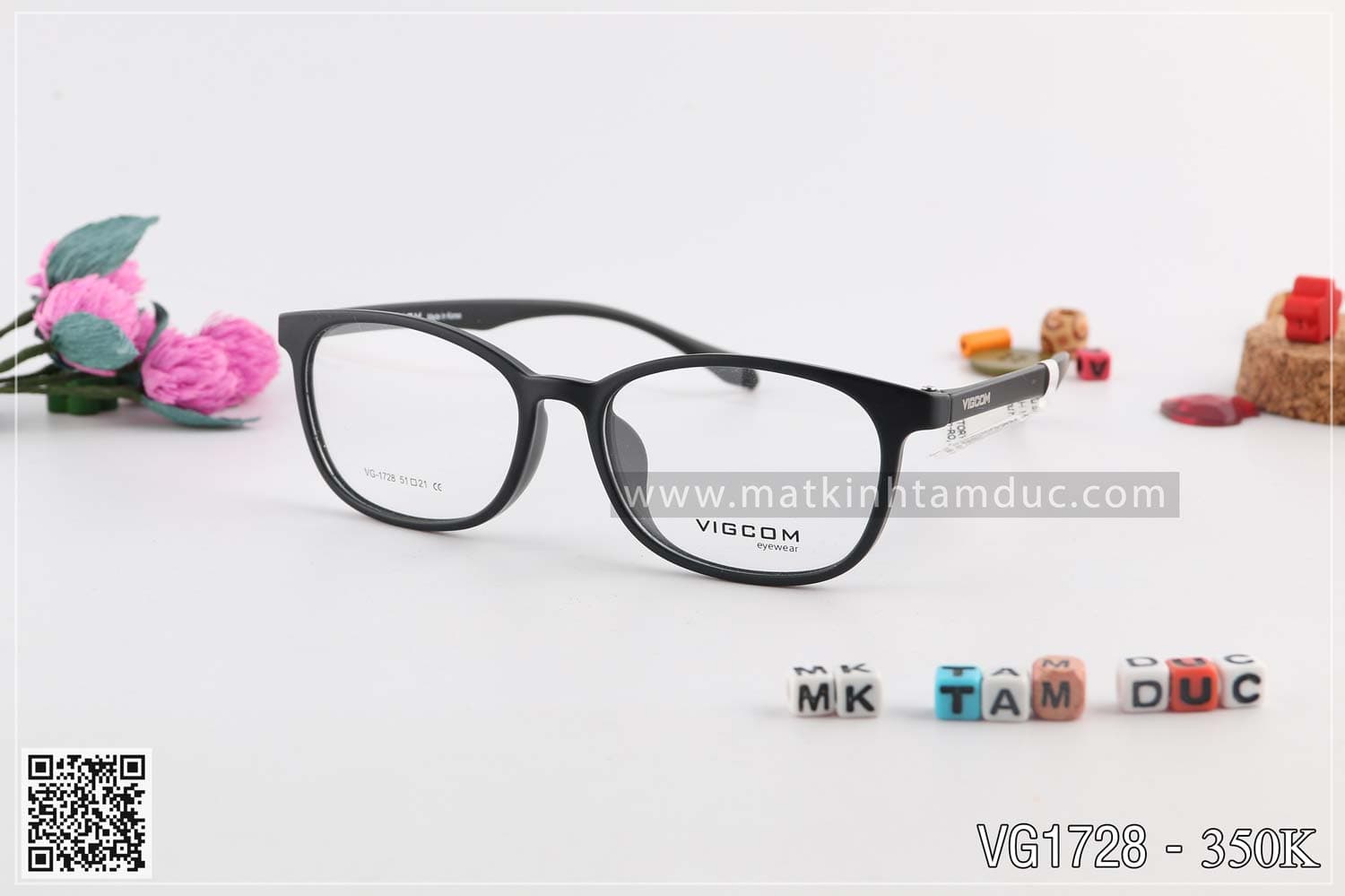 Gọng kính VIGCOM 1728 - Ảnh 3