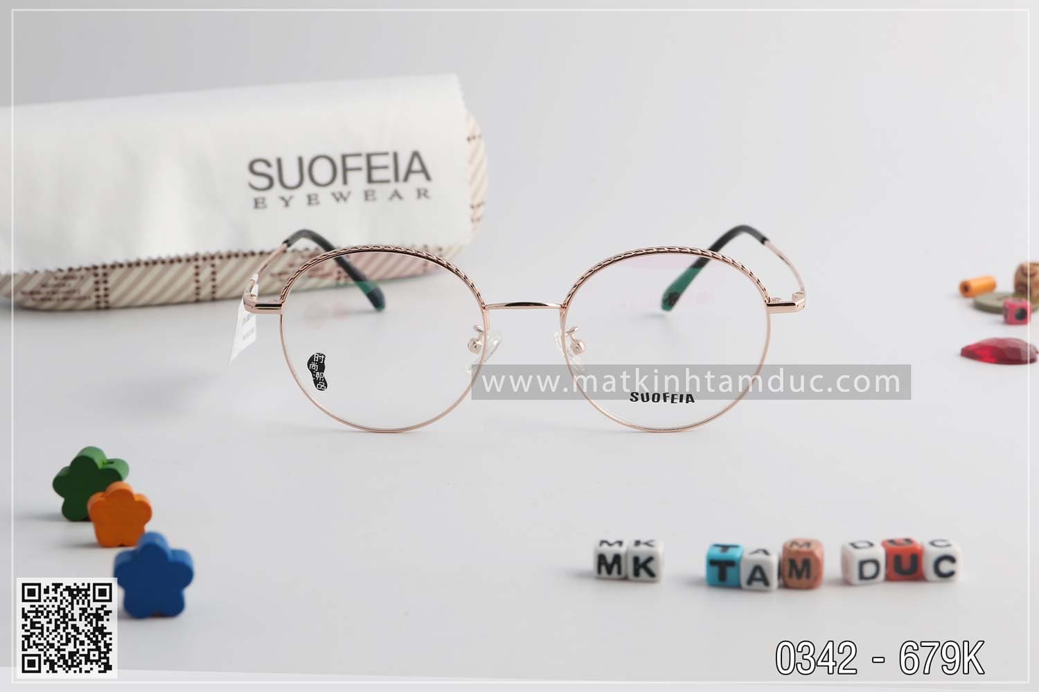Gọng kính SUOFEIA SH0342 - Ảnh 3