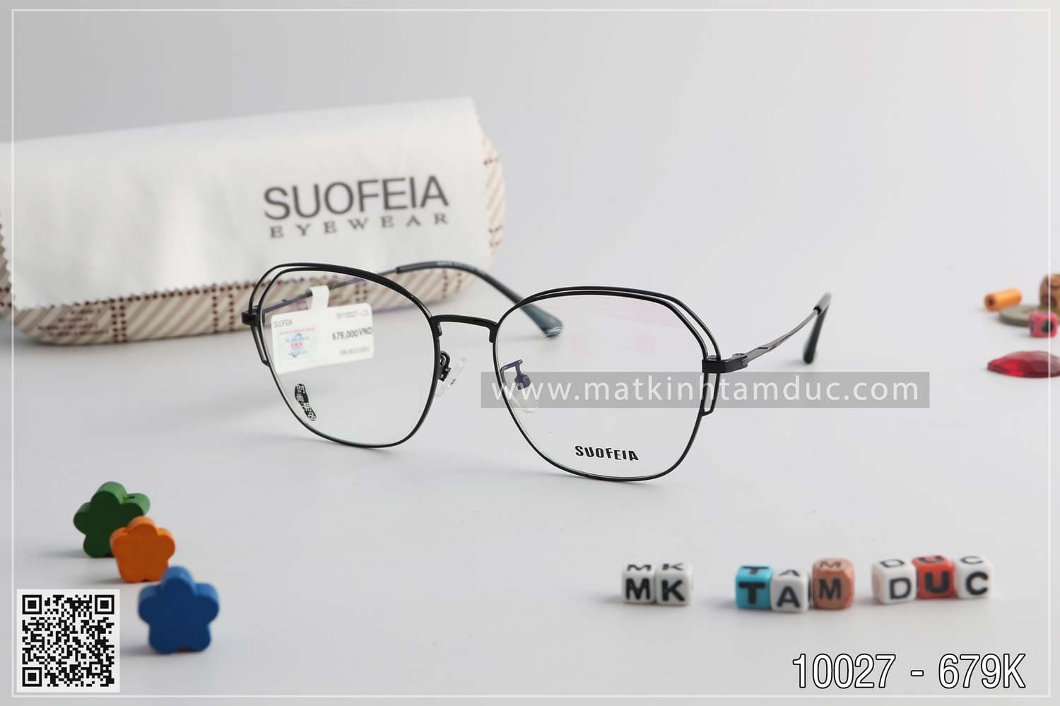 Gọng kính SUOFEIA SH10027 - Ảnh 4