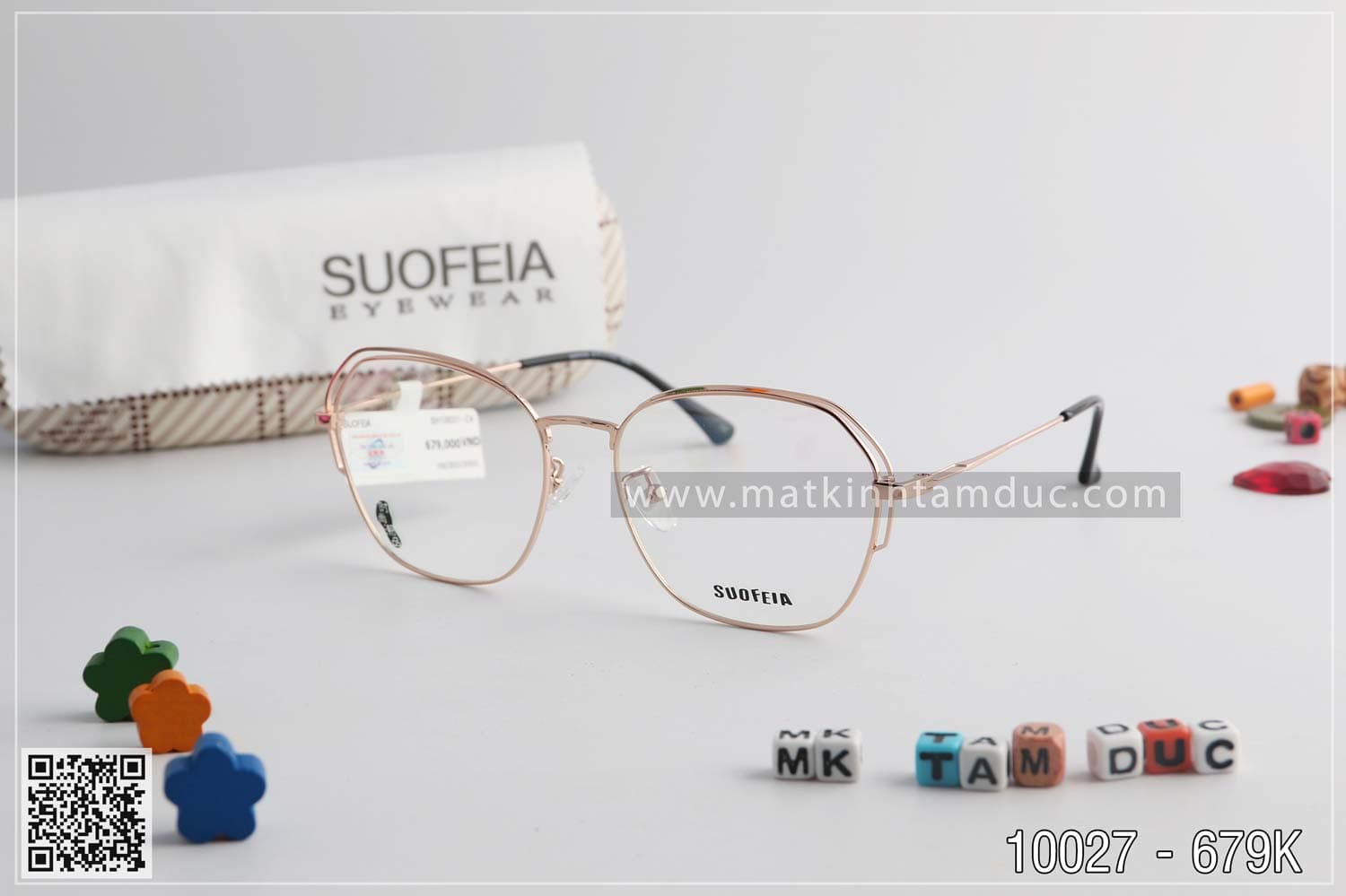 Gọng kính SUOFEIA SH10027 - Ảnh 3