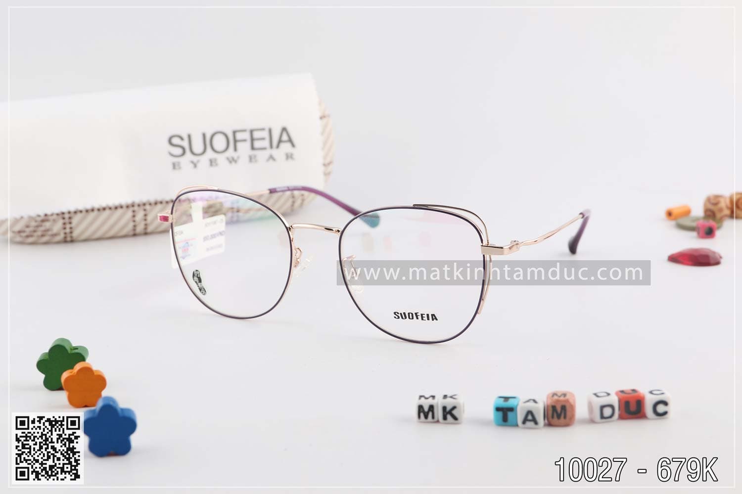 Gọng kính SUOFEIA SH10027 - Ảnh 2