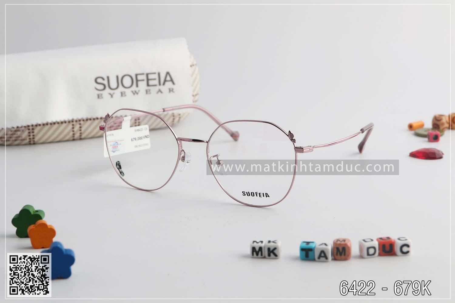 Gọng kính SUOFEIA SH6422 - Ảnh 1