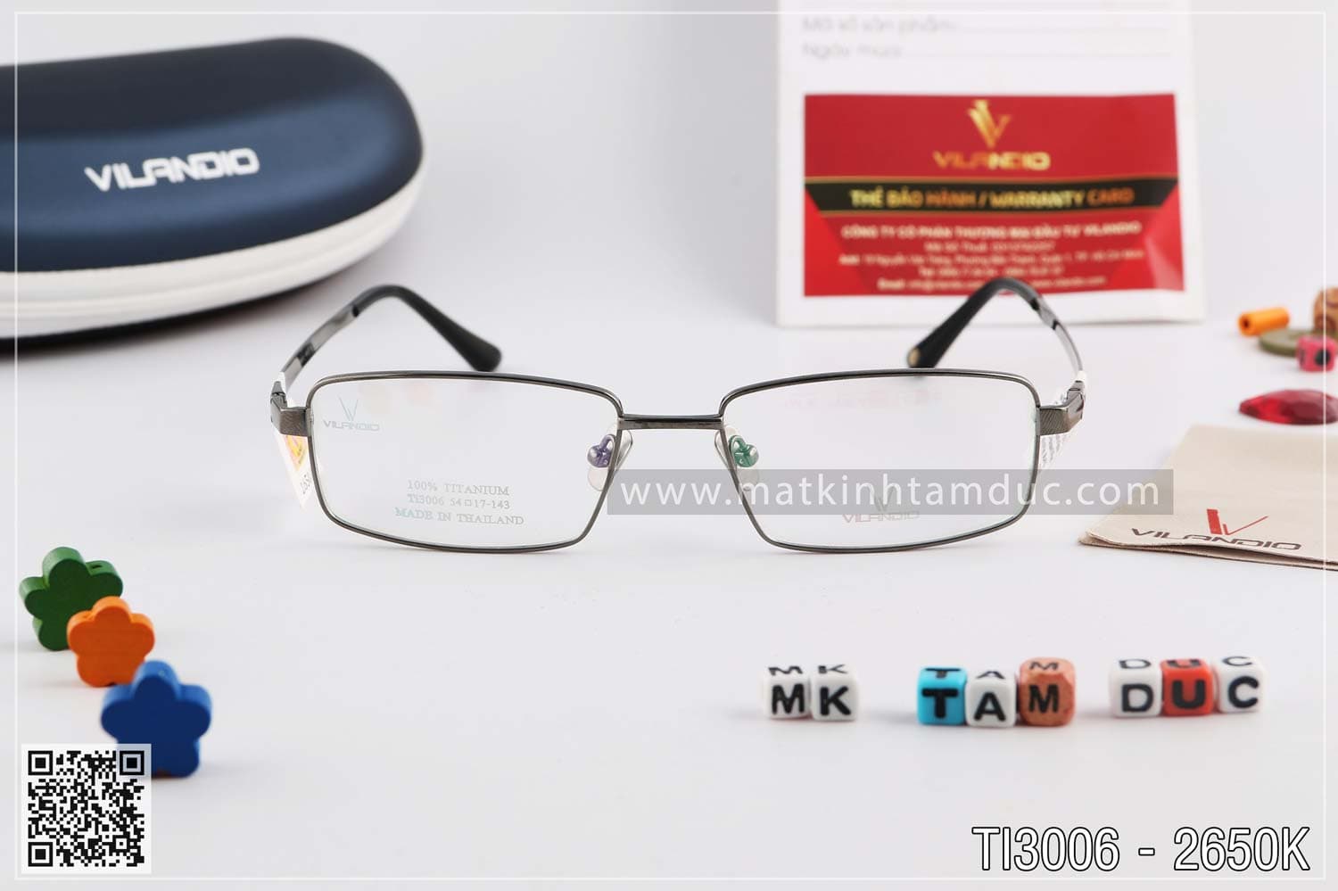 Gọng kính VILANDIO TI3006 - Ảnh 2