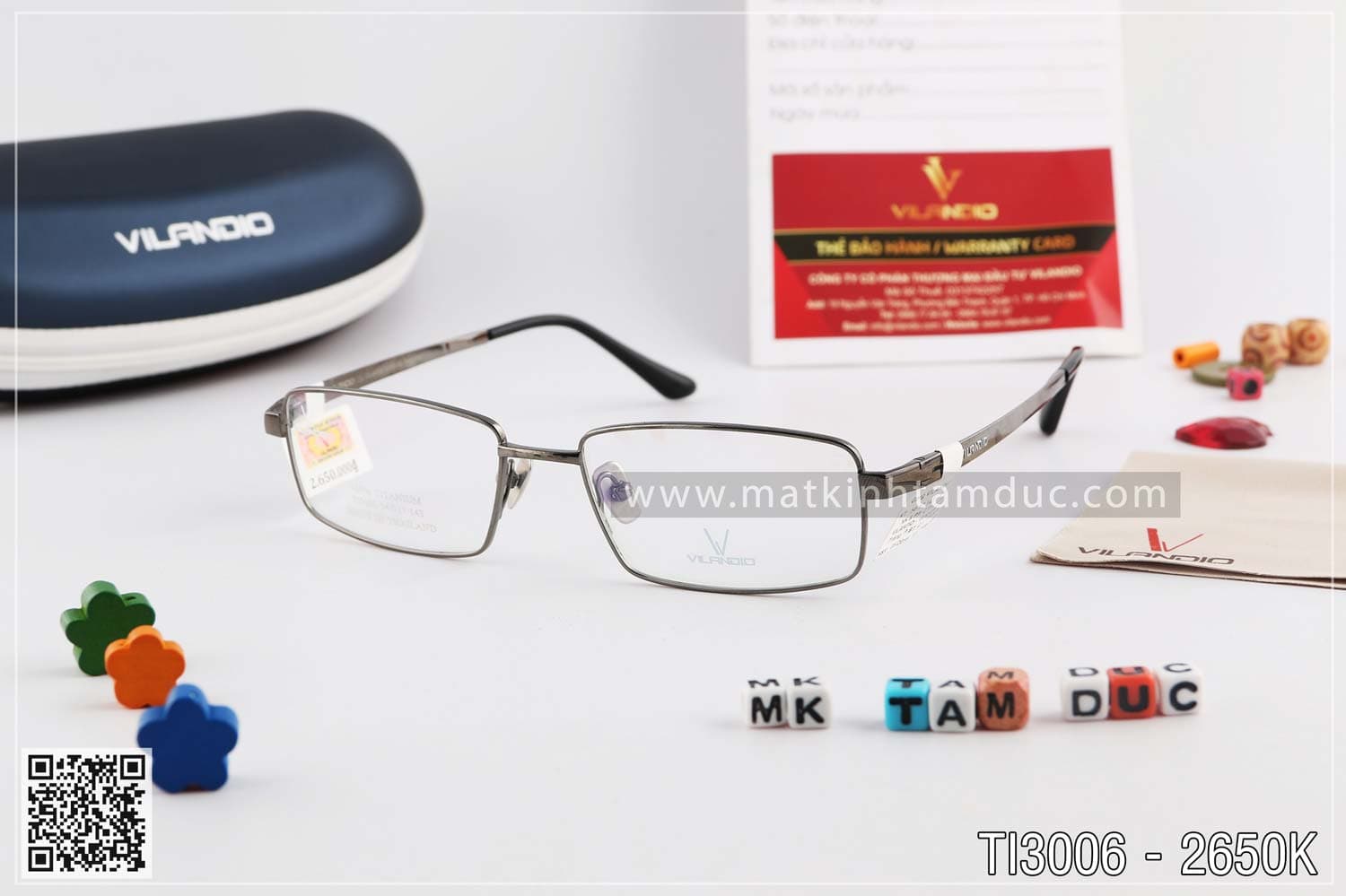 Gọng kính VILANDIO TI3006 - Ảnh 1
