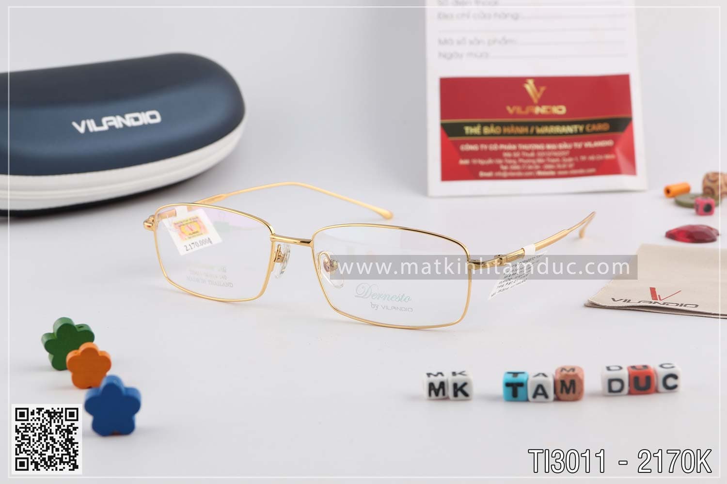 Gọng kính DERNESTO TI3011 - Ảnh 2