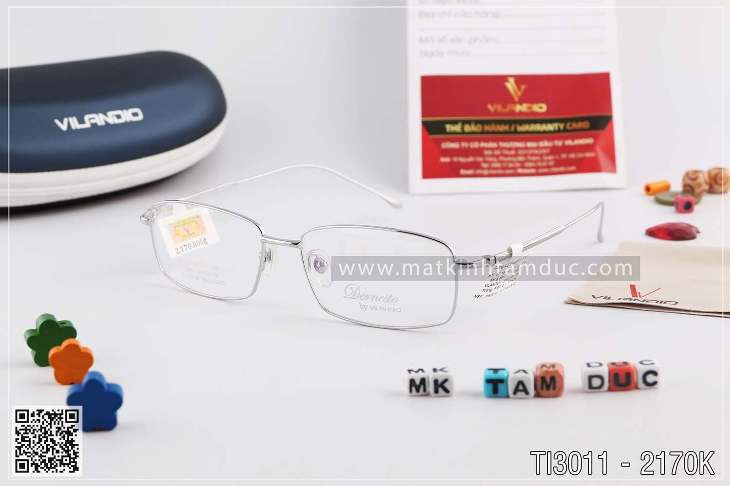 Gọng kính DERNESTO TI3011 - Ảnh 3