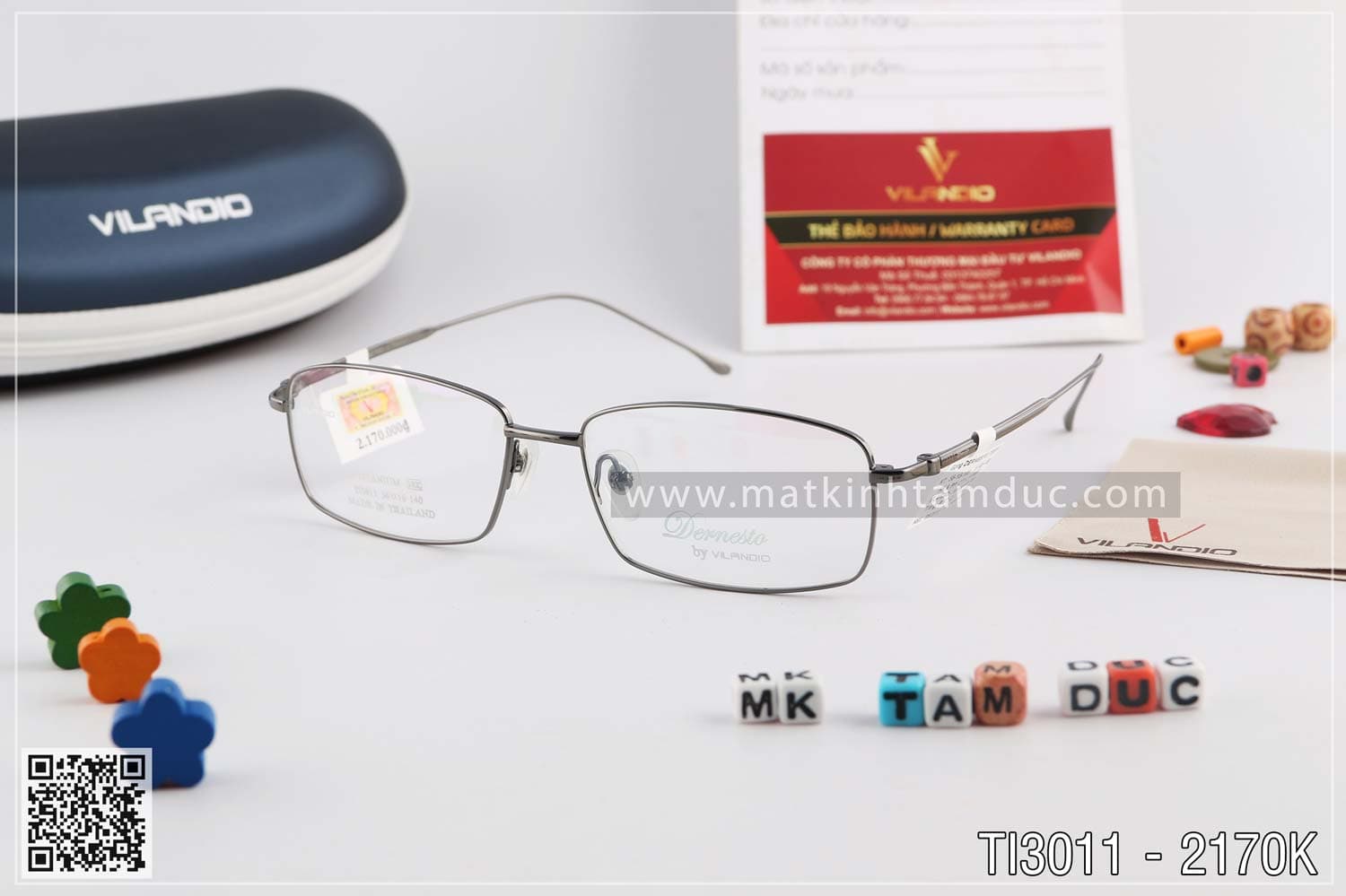 Gọng kính DERNESTO TI3011 - Ảnh 5