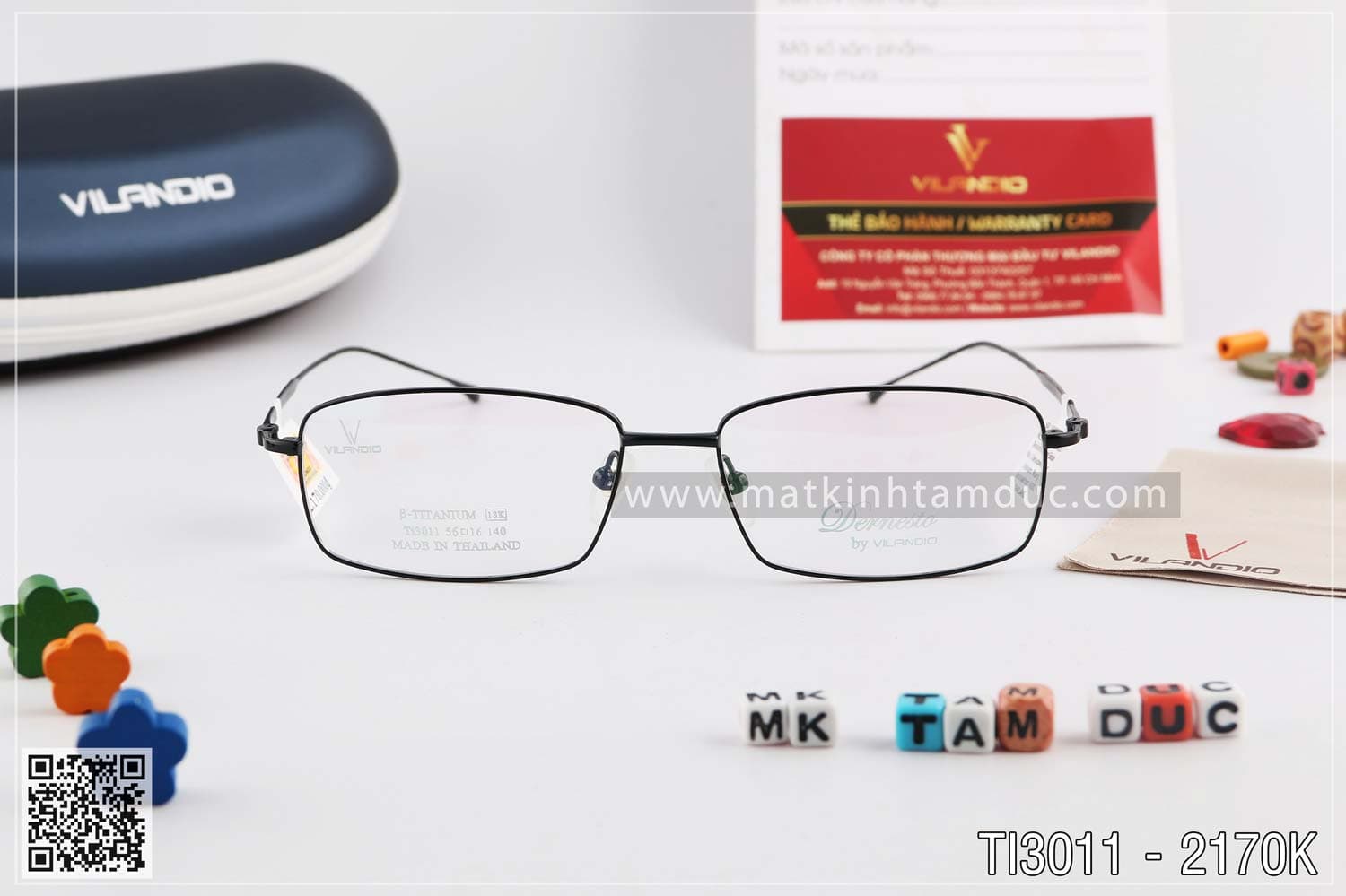 Gọng kính DERNESTO TI3011 - Ảnh 6