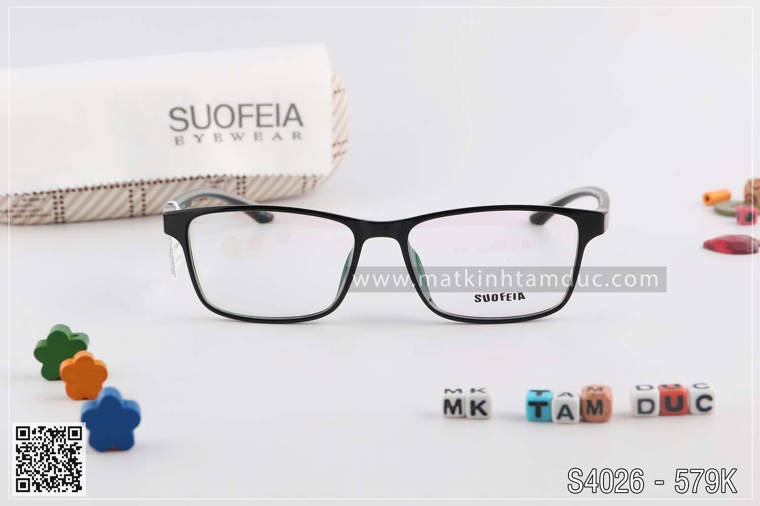 Gọng kính SUOFEIA S4026 - Ảnh 4