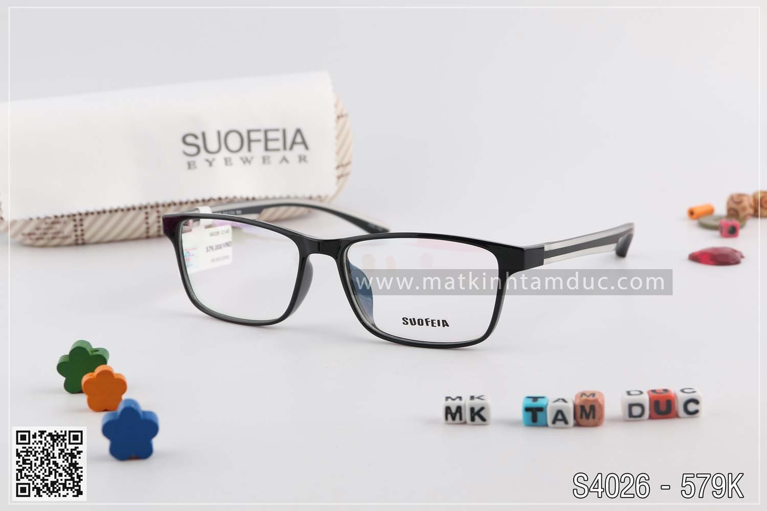 Gọng kính SUOFEIA S4026 - Ảnh 1