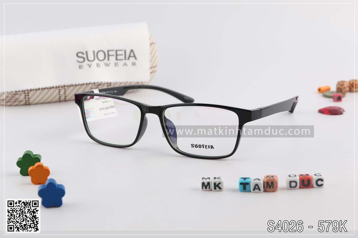 Gọng kính SUOFEIA S4026 - Ảnh 3