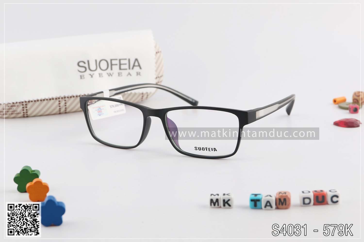 Gọng kính SUOFEIA S4031 - Ảnh 1