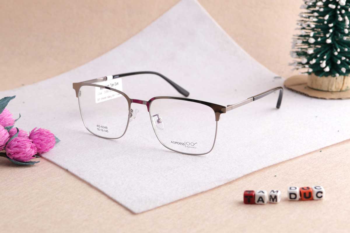 Gọng kính Aopoess 6049 - Ảnh 6