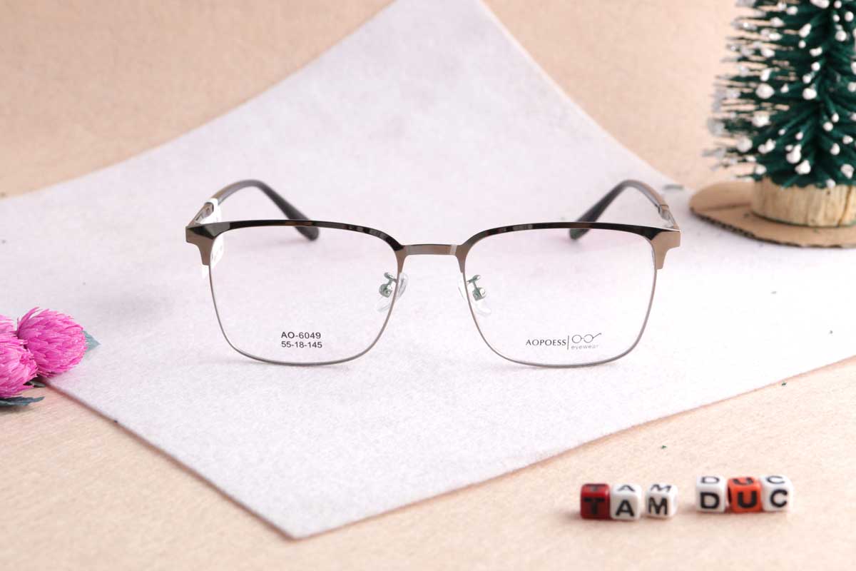 Gọng kính Aopoess 6049 - Ảnh 5