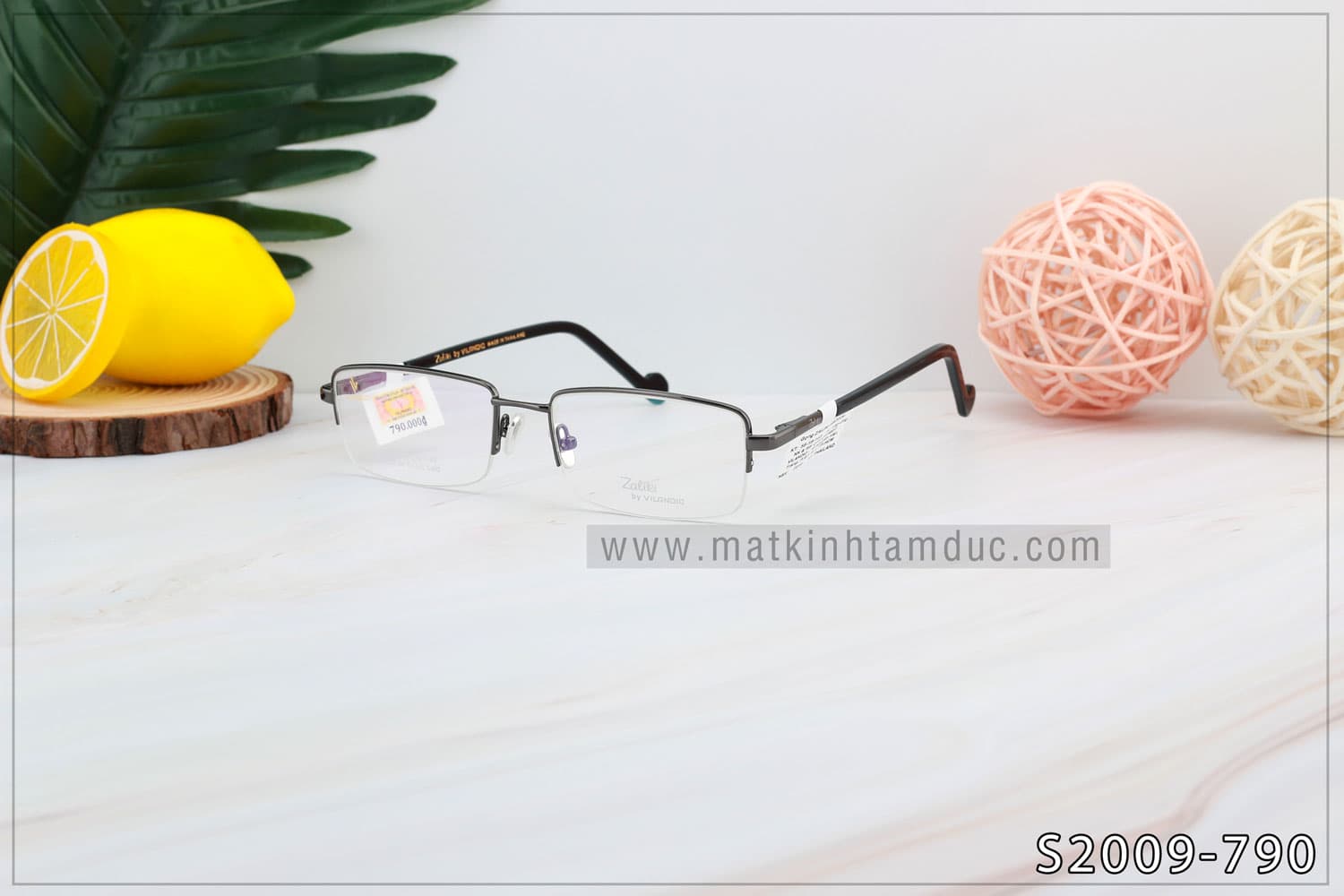 Gọng kính Vilandio ZALIKI S2029 - Ảnh 3