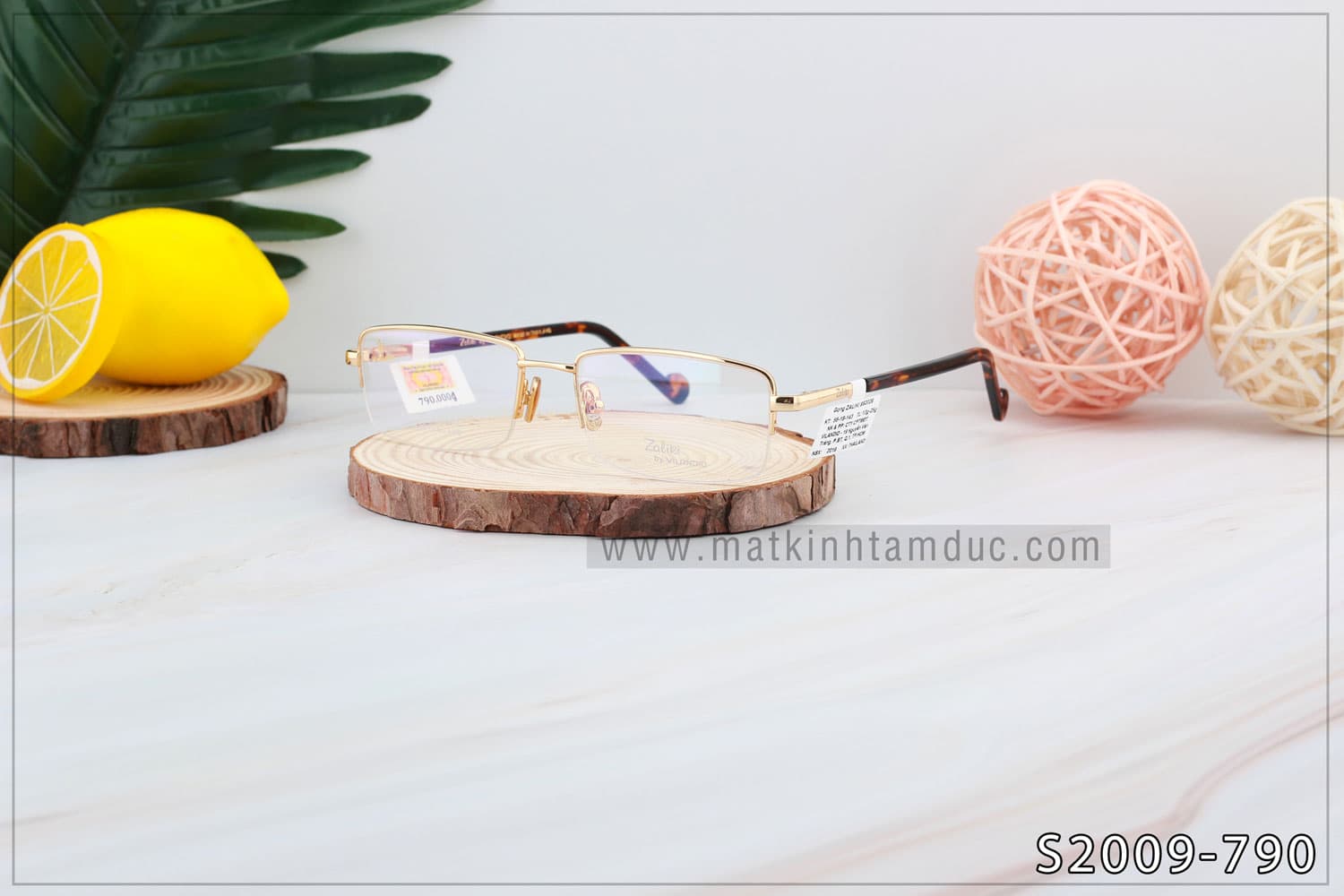 Gọng kính Vilandio ZALIKI S2029 - Ảnh 5