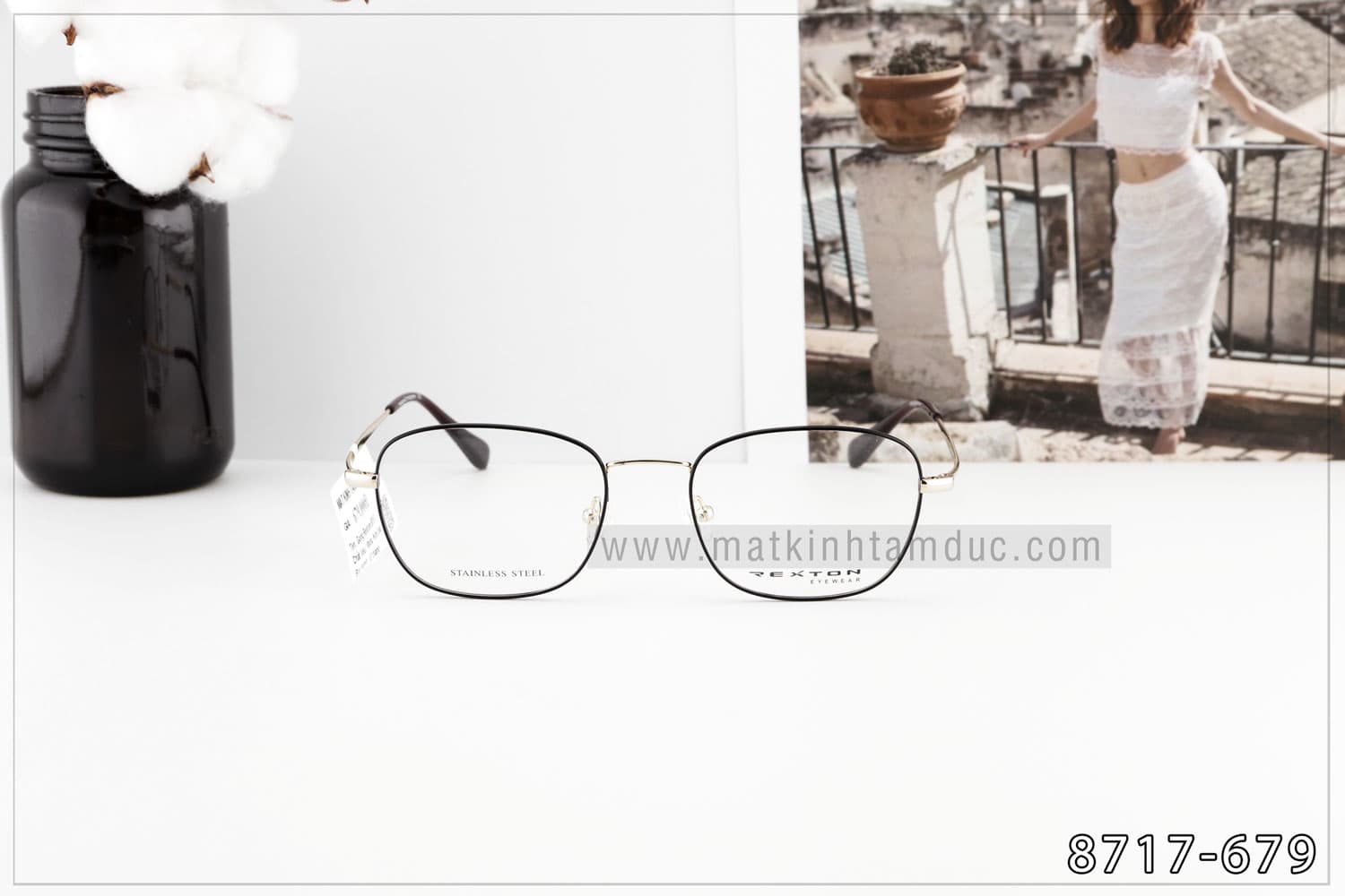 Gọng kính Rexton 8717 - Ảnh 2