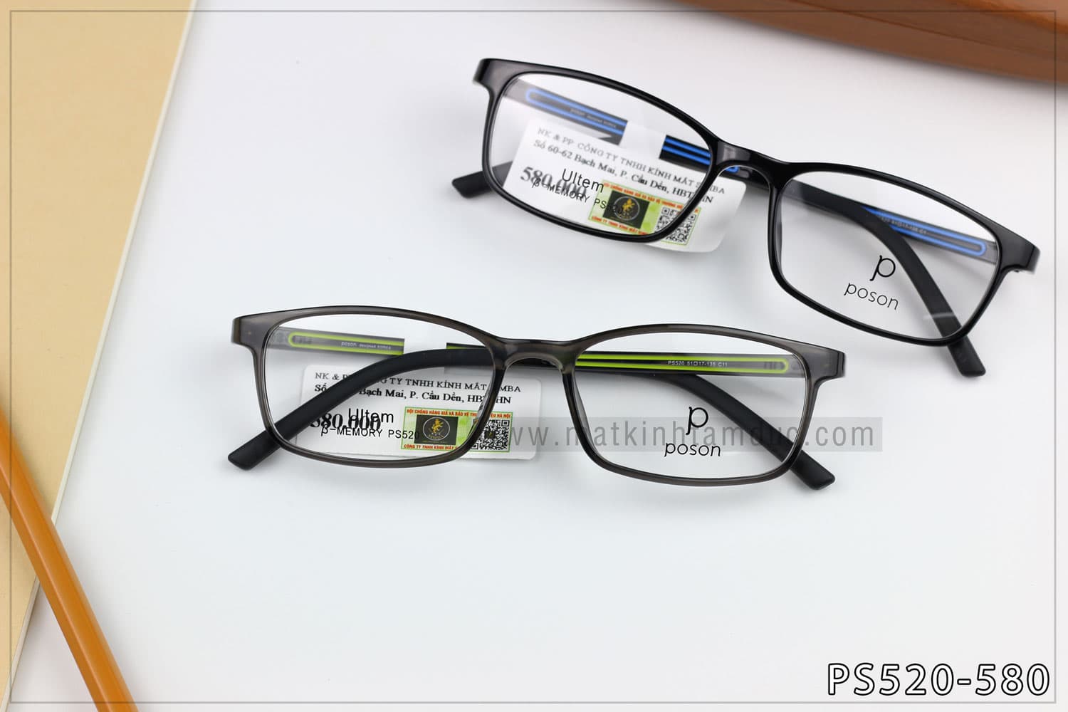 Gọng kính POSON PS520 - Ảnh 5