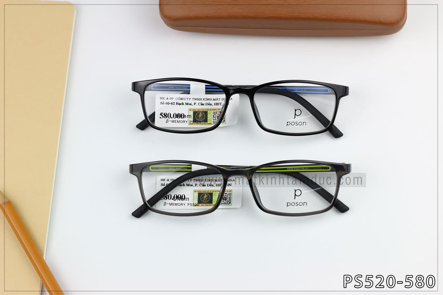 Gọng kính POSON PS520 - Ảnh 6