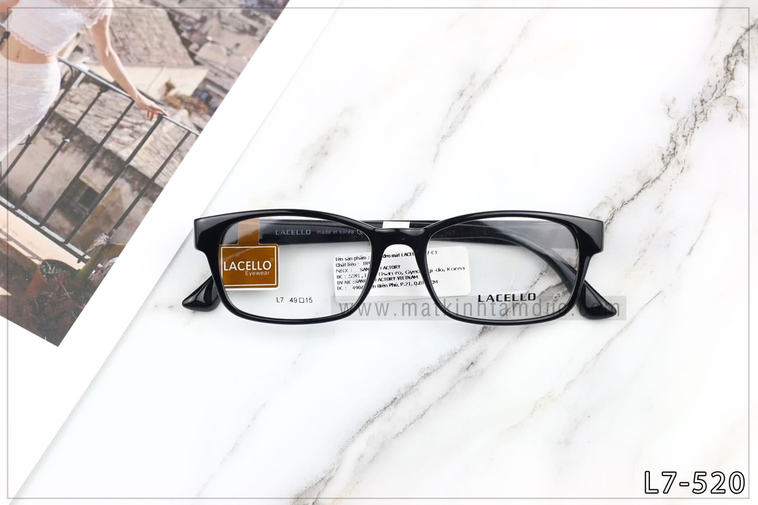 Gọng kính LACELLO L7 - Ảnh 6
