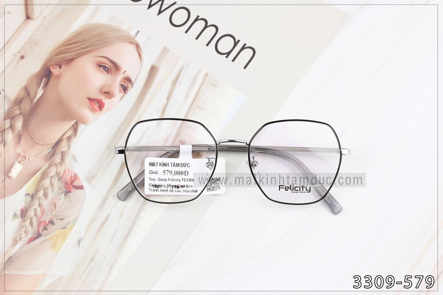Gọng kính FELICITY 3309 - Ảnh 7