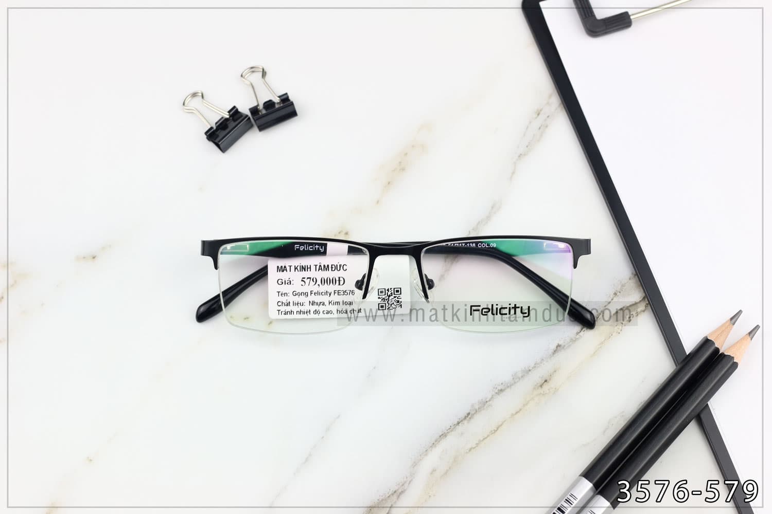 Gọng kính FELICITY 3576 - Ảnh 6