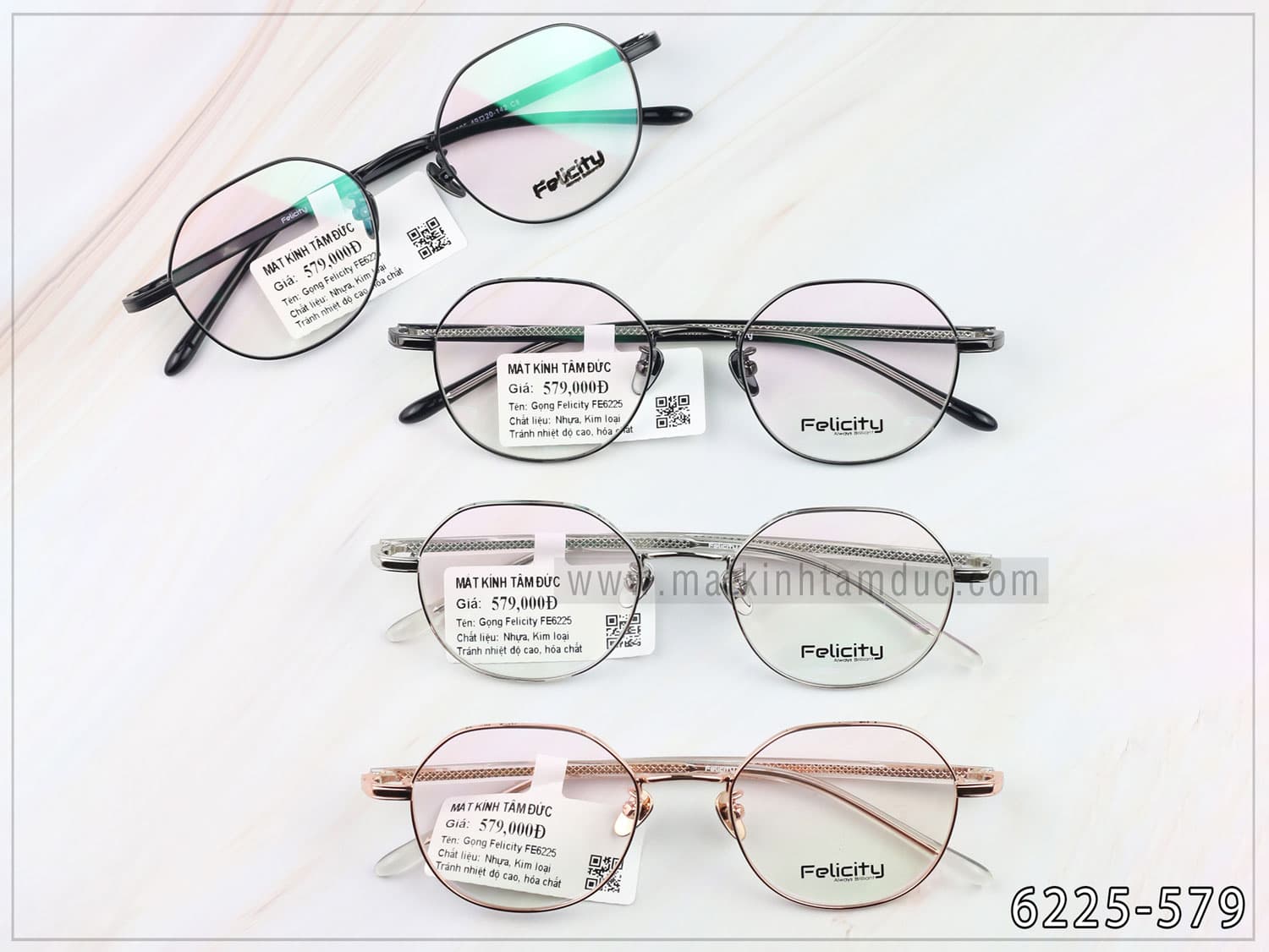 Gọng kính FELICITY 6225 - Ảnh 6
