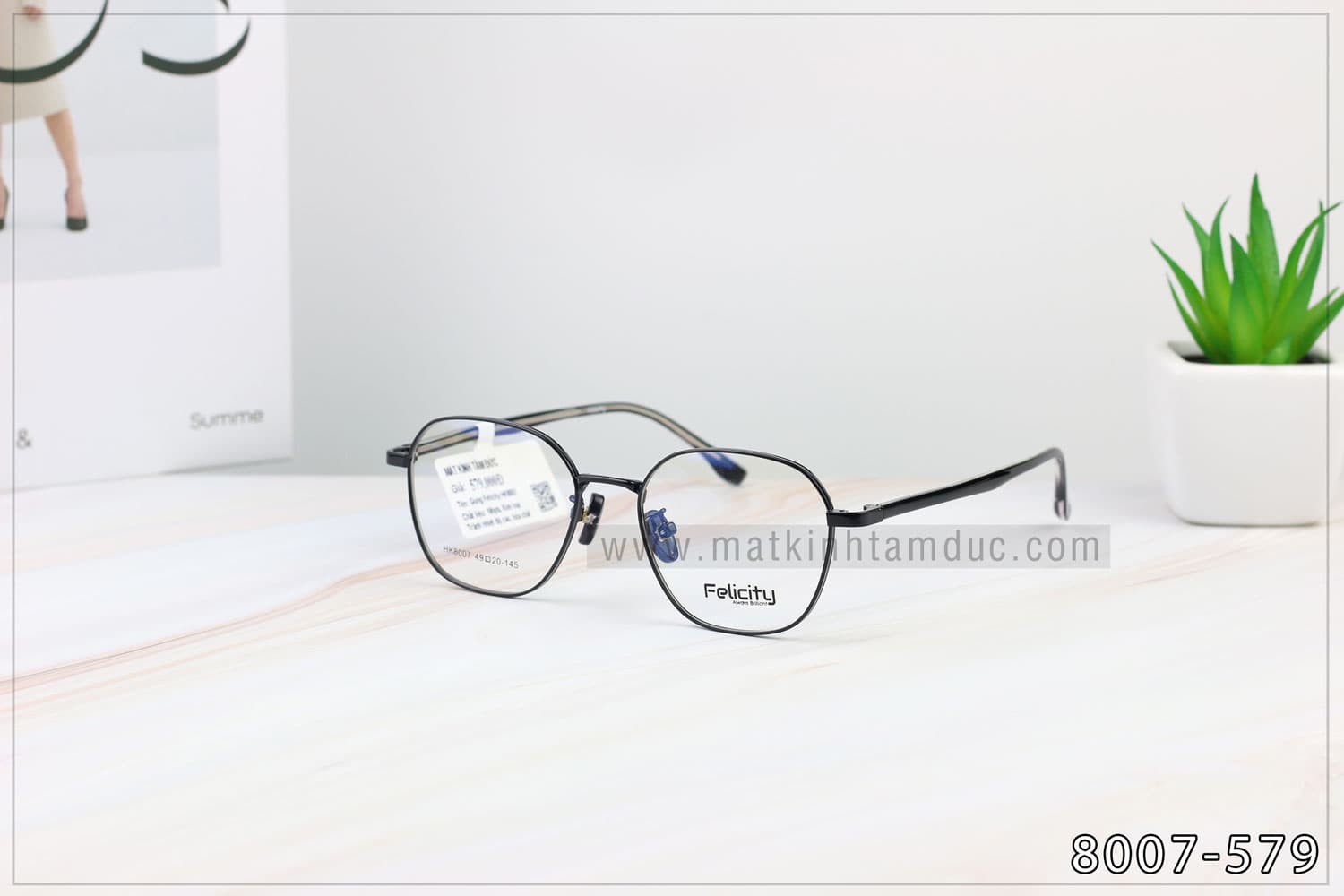 Gọng kính FELICITY 8007 - Ảnh 6