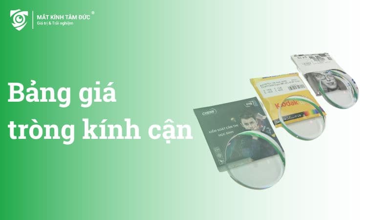 giá tròng kính cận