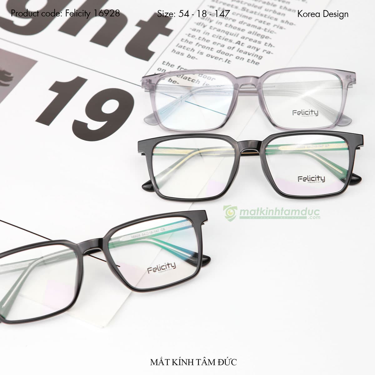 Gọng kính FELICITY 16928 - Ảnh 7