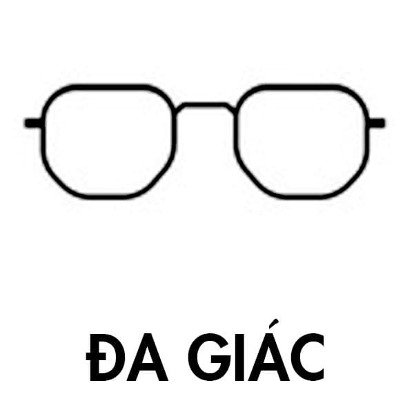 Gọng kính đa giác