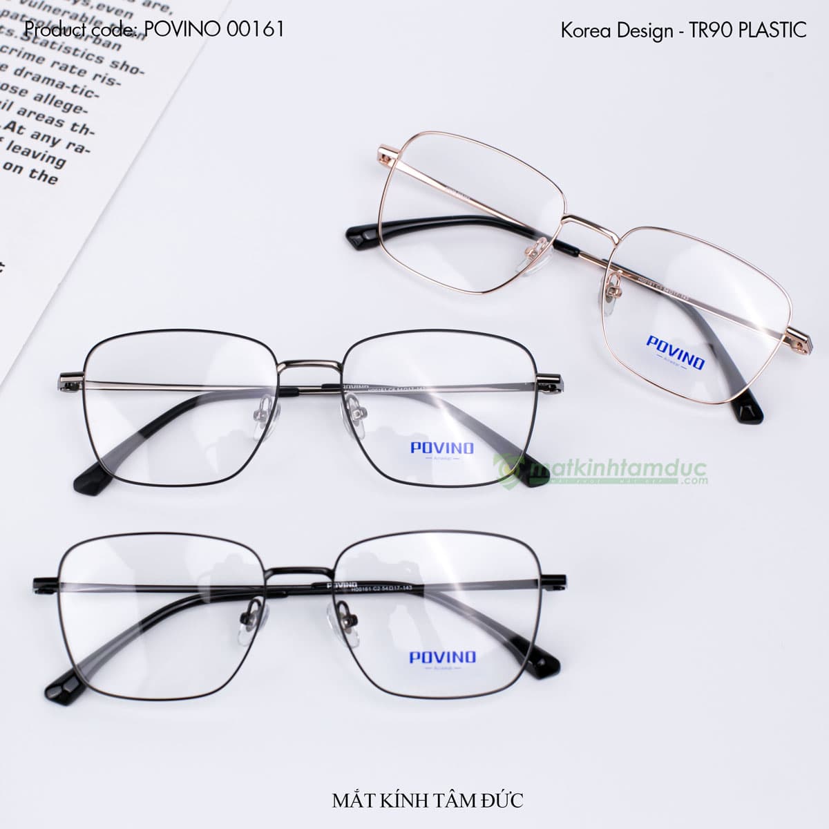 Gọng kính POVINO 00161 - Ảnh 8