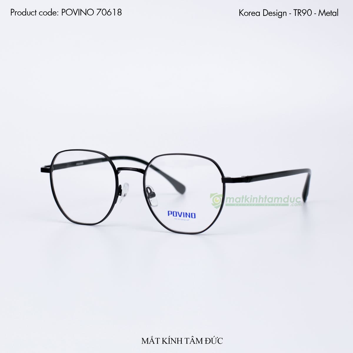 Gọng kính POVINO 70618 - Ảnh 3