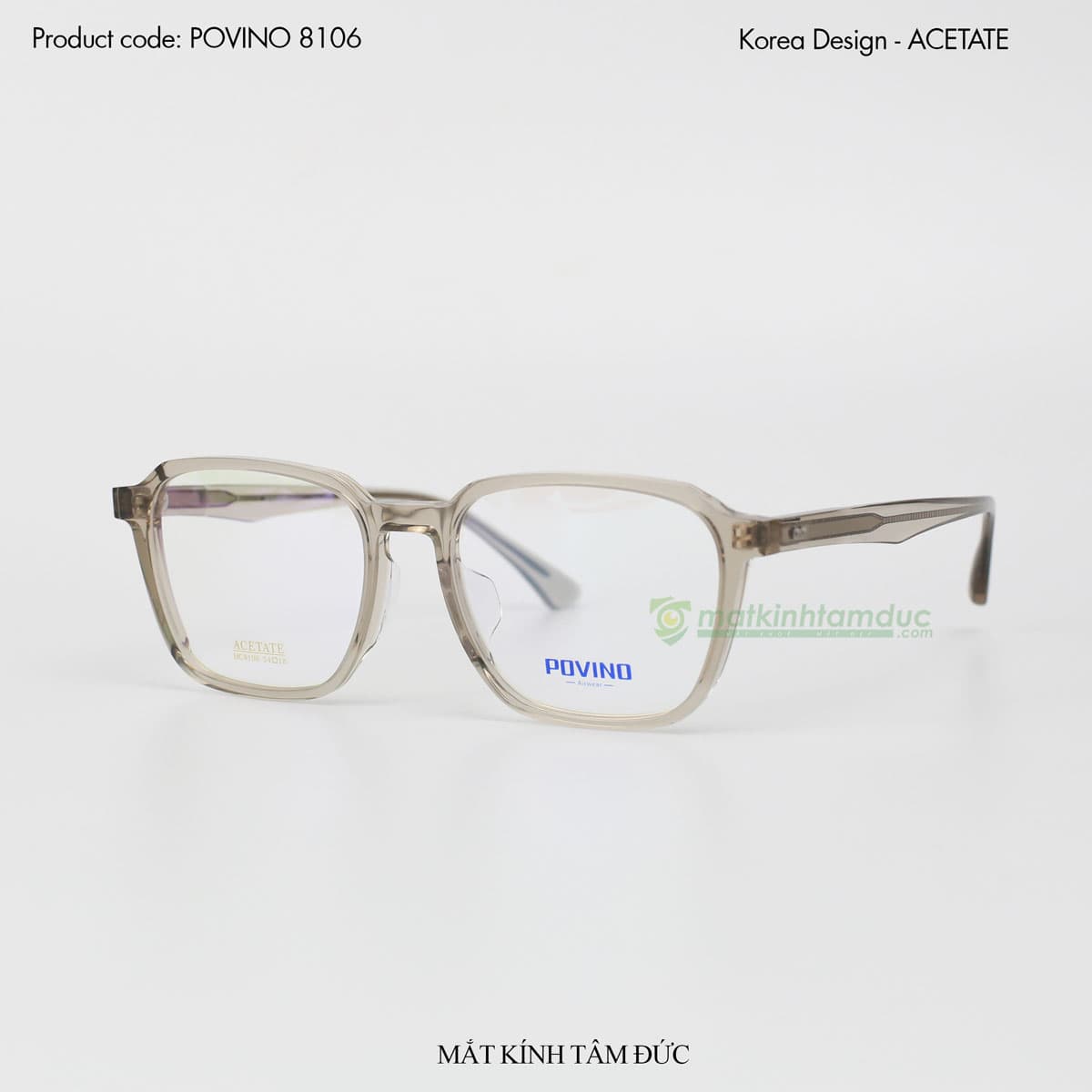Gọng kính POVINO 8106 - Ảnh 4