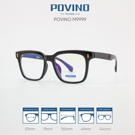 Gọng kính POVINO M9999 - Ảnh 5