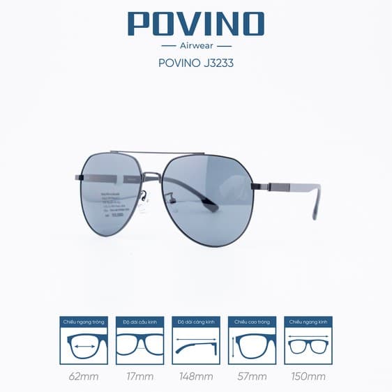 Kính Mát POVINO J3233 - Ảnh 5