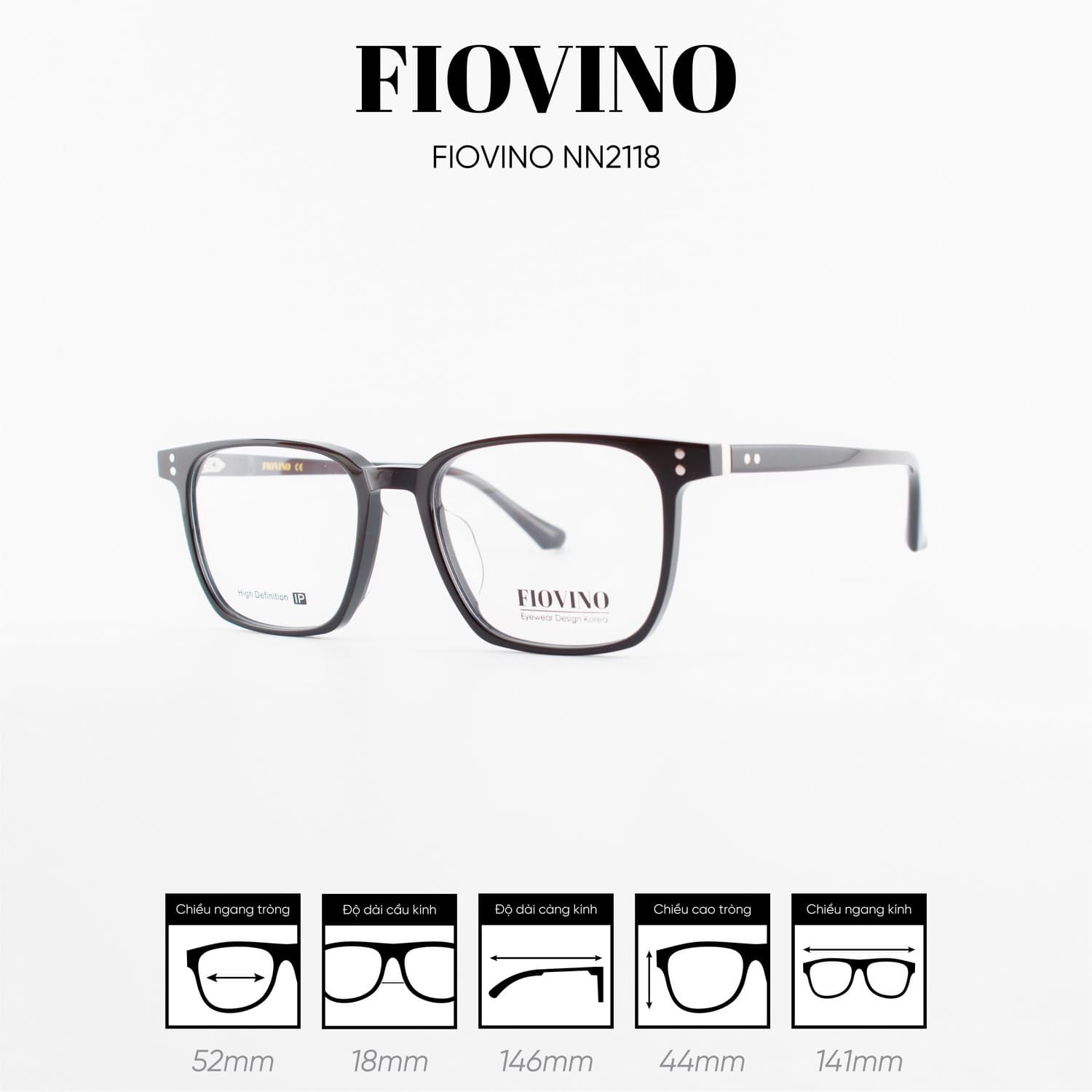 Gọng kính FIOVINO NN2126 - Ảnh 8