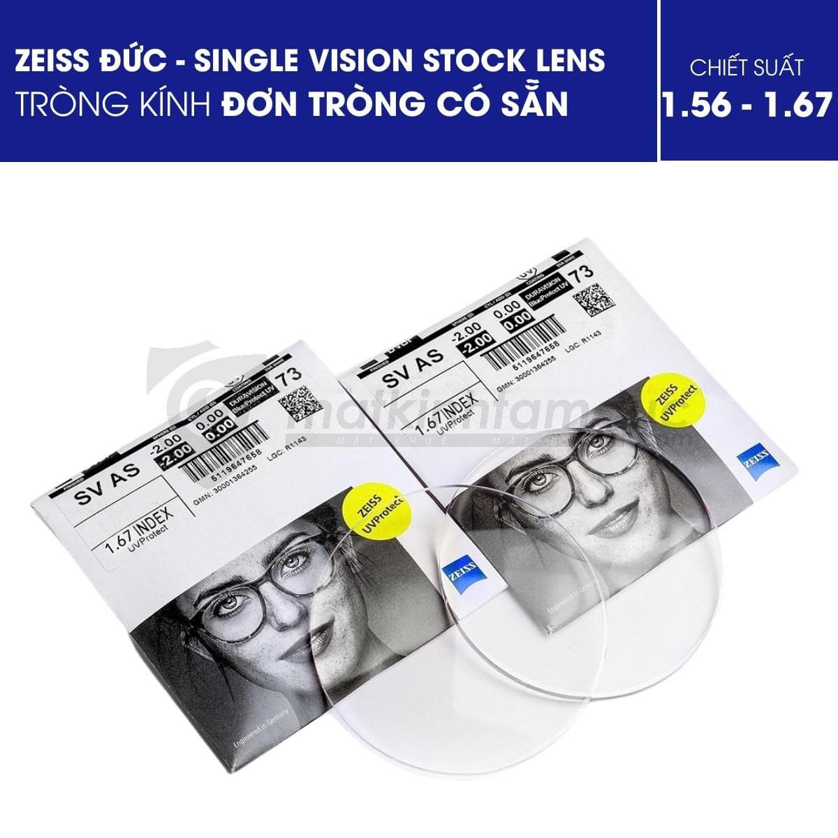 Tròng Kính Đơn Tròng Zeiss Có Sẵn (Stock) - Ảnh 7