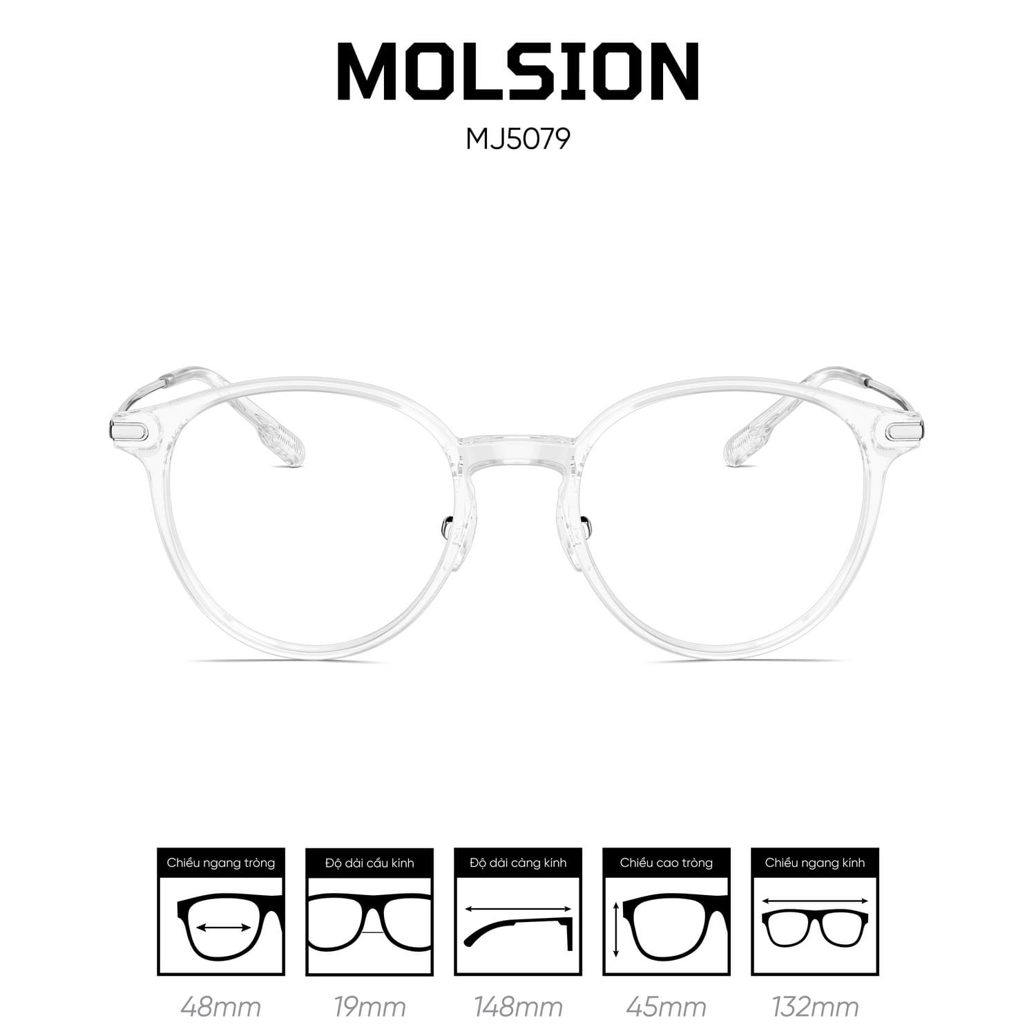 Gọng kính MOLSION MJ5079 - Ảnh 4