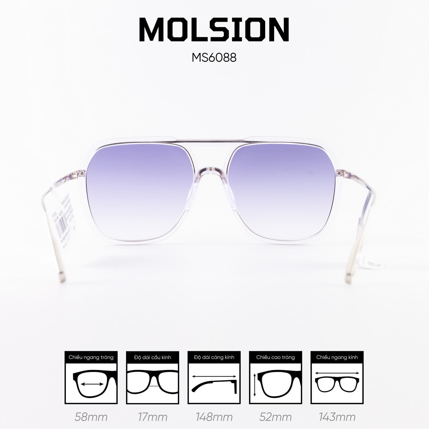 Kính mát MOLSION MS6088 - Ảnh 4