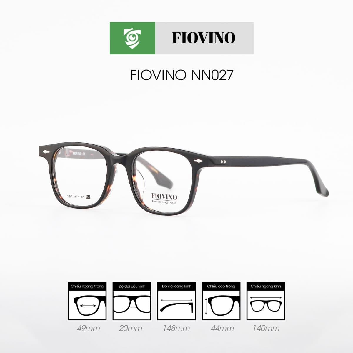 Gọng kính FIOVINO NN027 - Ảnh 4
