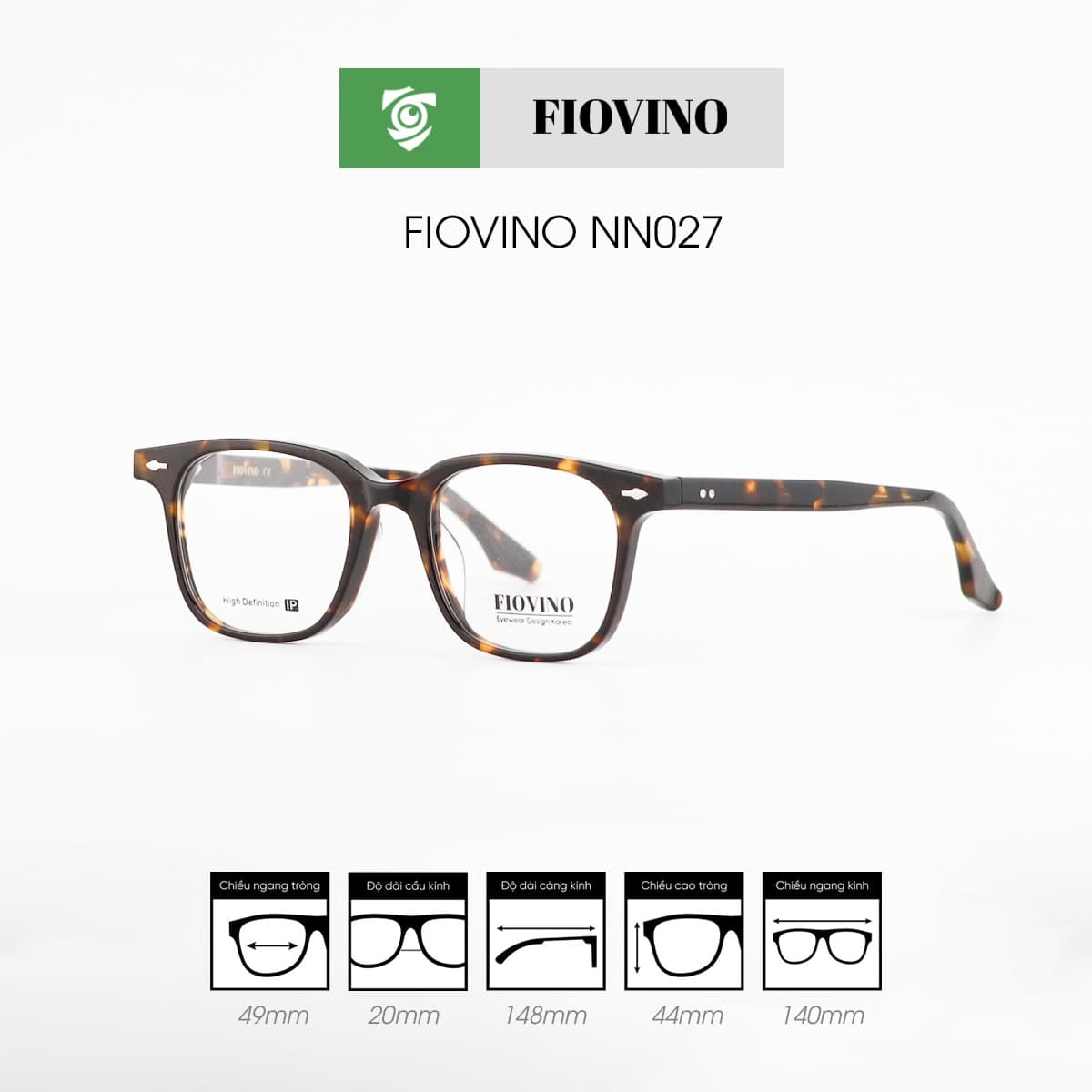 Gọng kính FIOVINO NN027 - Ảnh 5