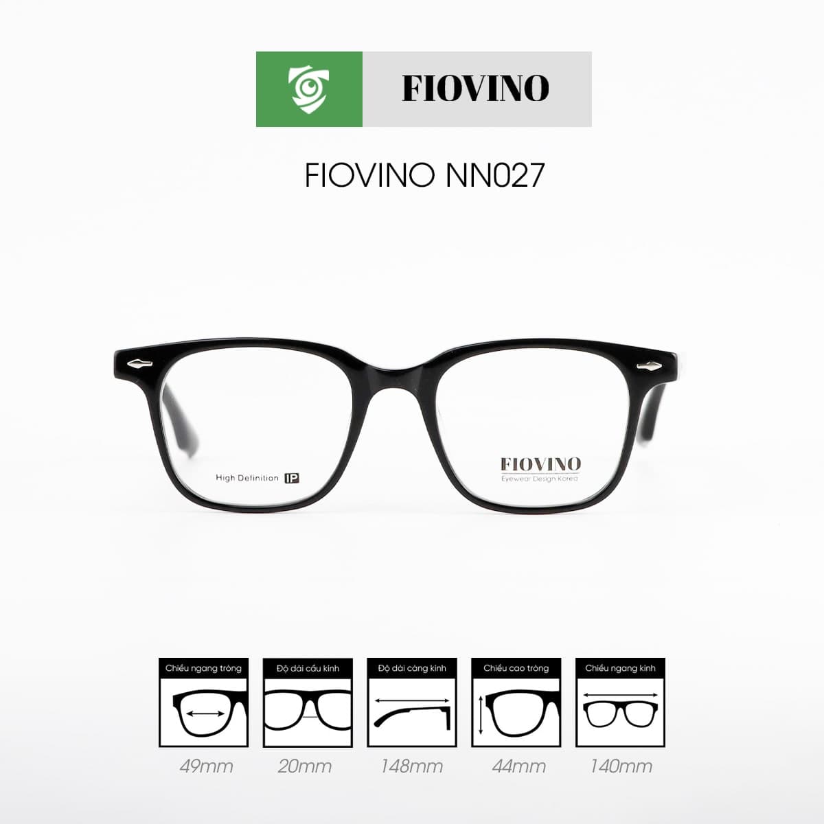 Gọng kính FIOVINO NN027 - Ảnh 1
